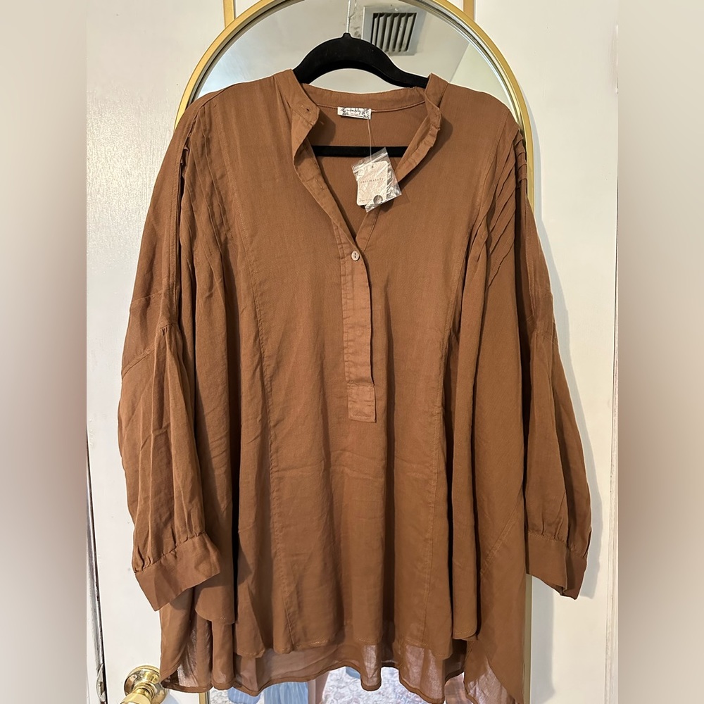 FP Intimately Button Down Shirt